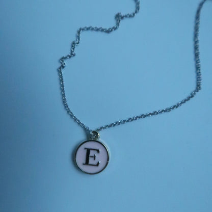 LOSTINCRUSH Customized PINK Letter Necklace (1 letter)